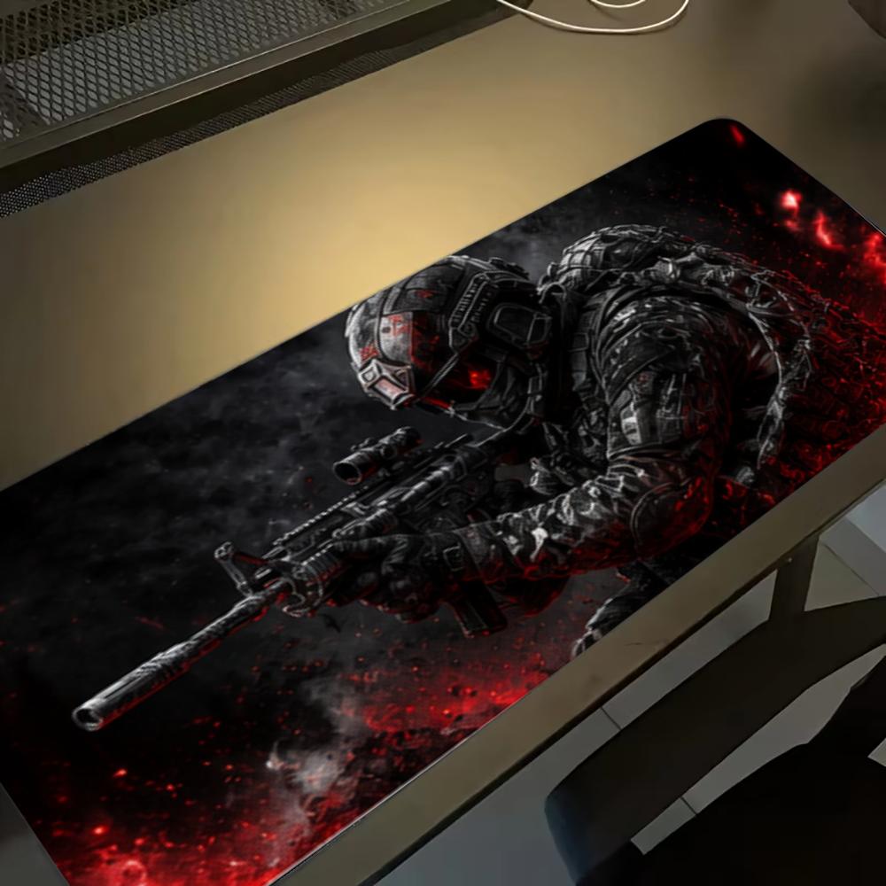 Desk Room Setup - Alas Mouse Soldier Aksesori Pc Alas