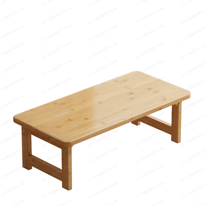 Desk Setup Laptop - Meja Kang Bambu Solid Lipat, Meja