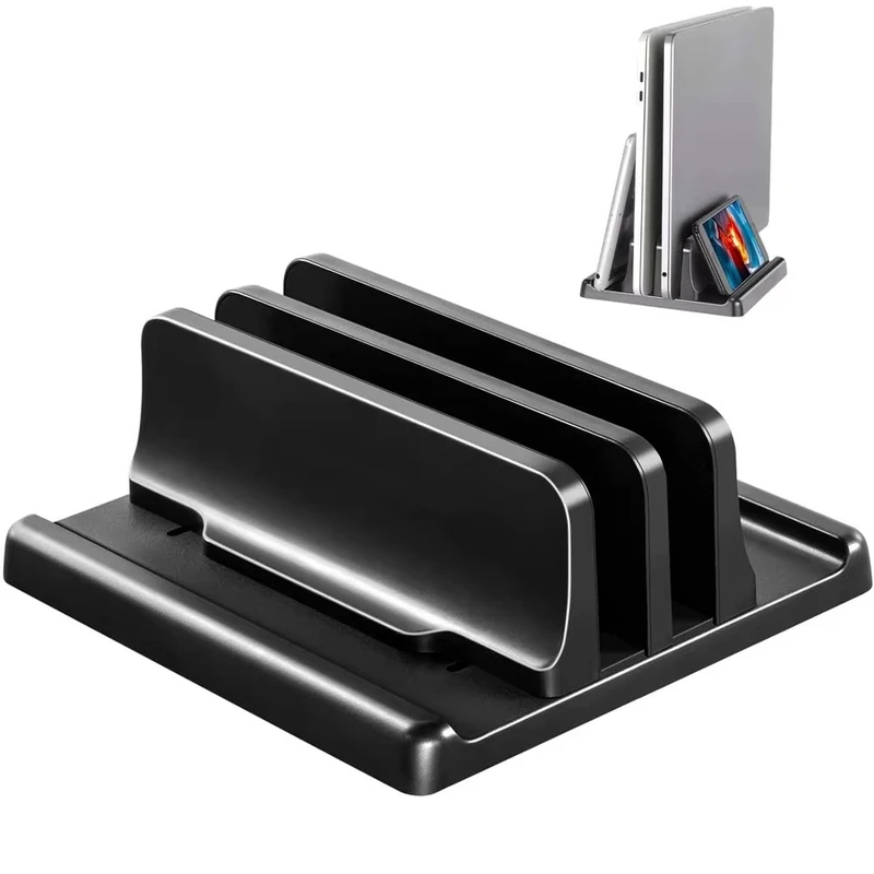 Vertical Laptop Stand - Dudukan Laptop Vertikal 4 in 1,