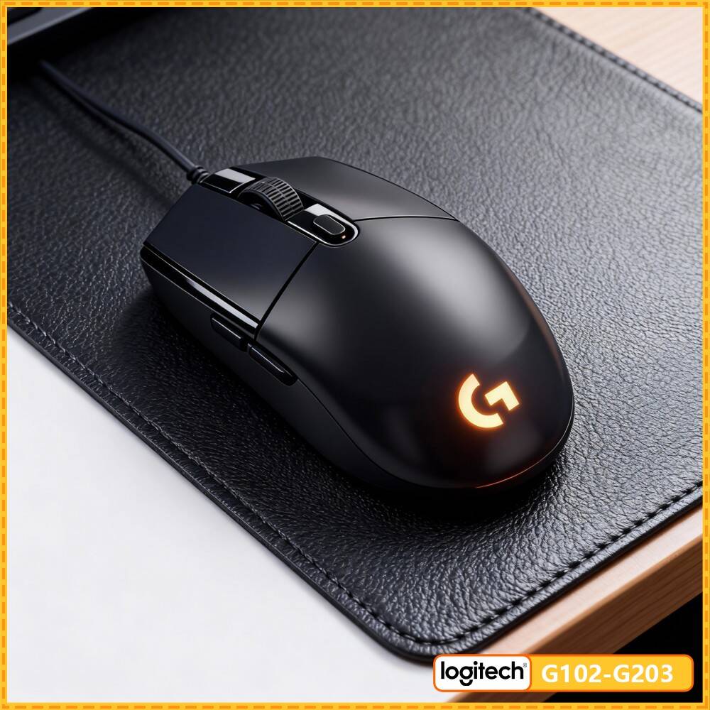 Logitech Mouse G203 - Logitech G203 Mouse Gaming RGB Berkabel