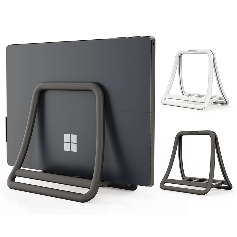 Vertical Laptop Stand - Dudukan Laptop Vertikal Universal, Penyangga Laptop