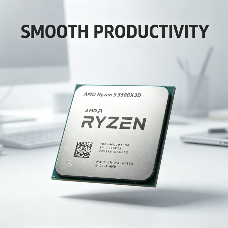 Amd Cpu Ryzen 5 - AMD Ryzen 5 5500X3D 7NM CPU