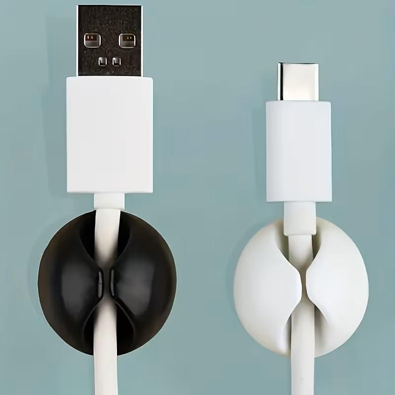 Desk Setup Organizer - Set Pengatur Kabel 6/10/18, Penyangga Kabel