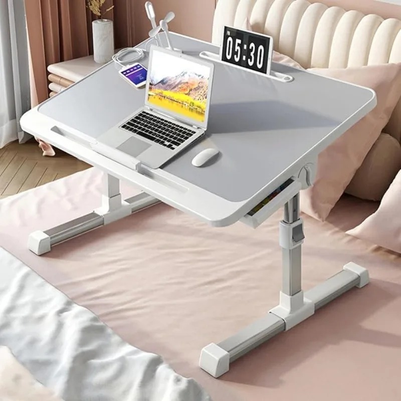 Desk Setup Laptop - Meja Baki Tempat Tidur Laptop Dudukan