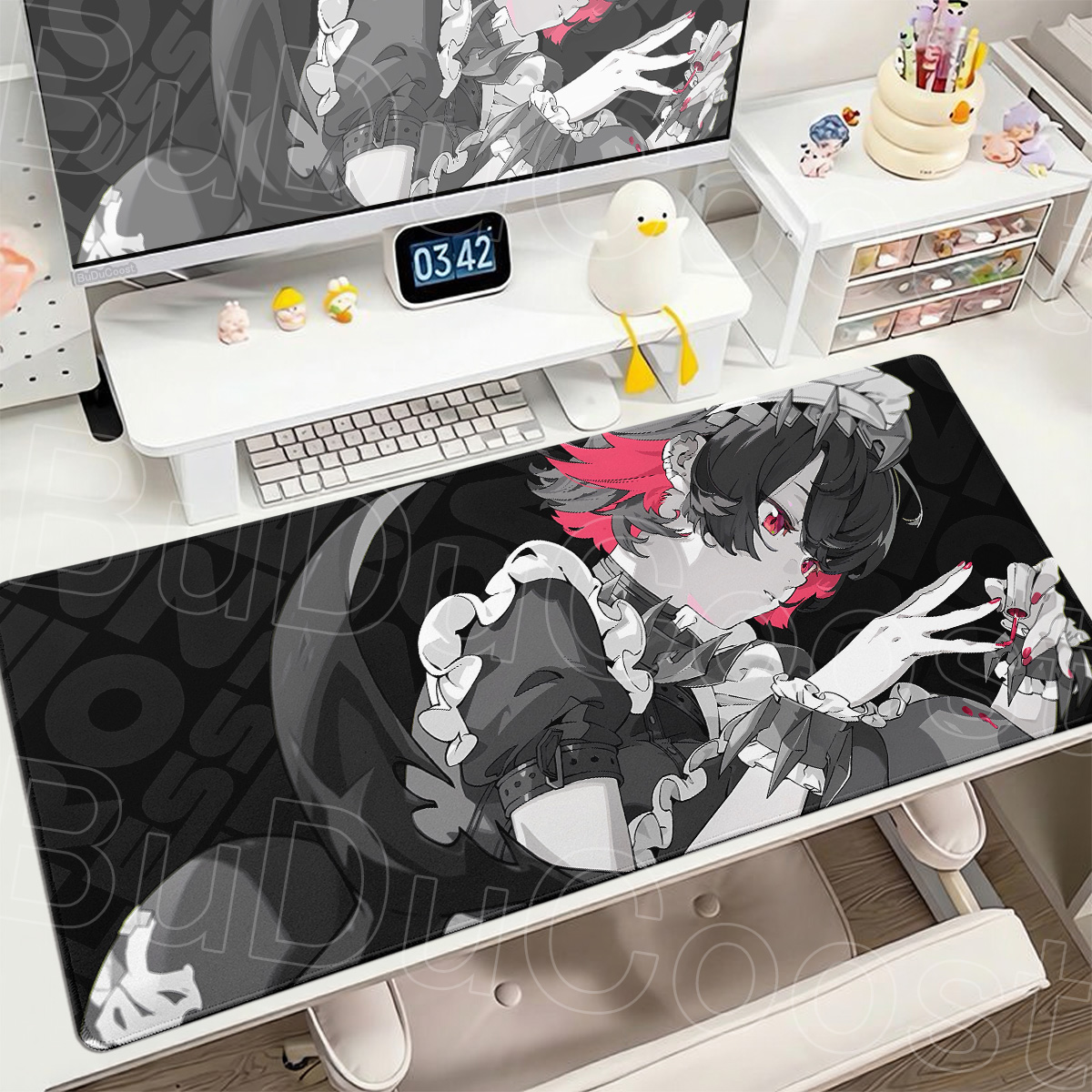 Desk Setup Pegboard - Alas Mouse Zenless Zone Zero Ellen