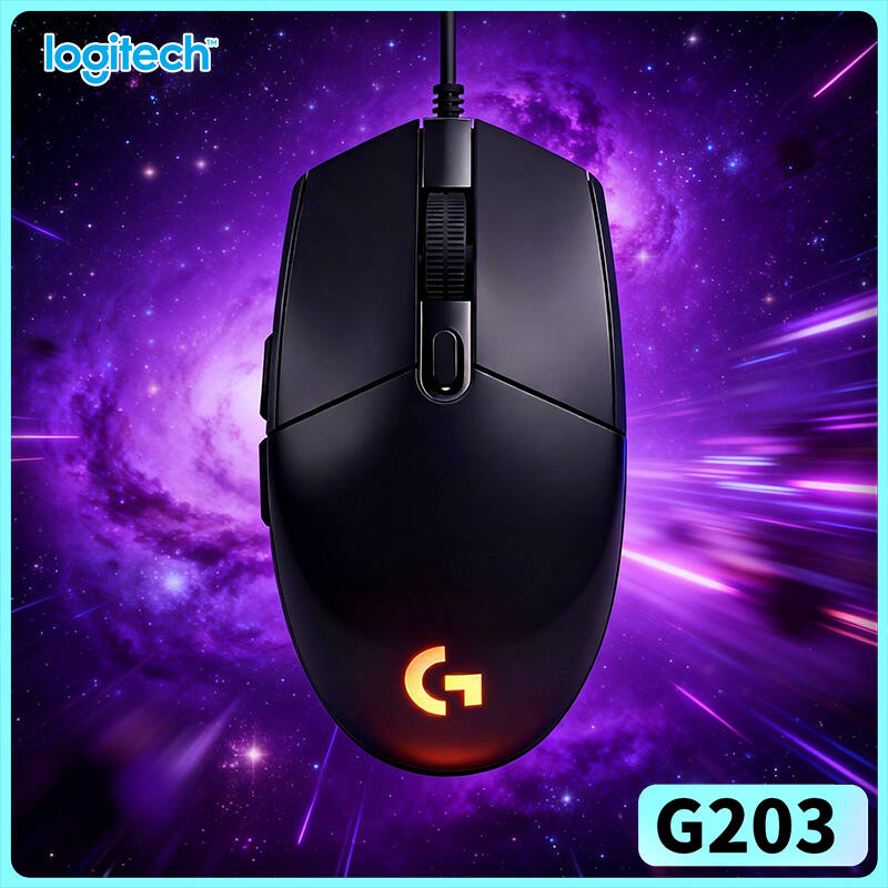 Logitech Mouse G203 - Logitech G203 Prodigy Mouse Gaming Berkabel