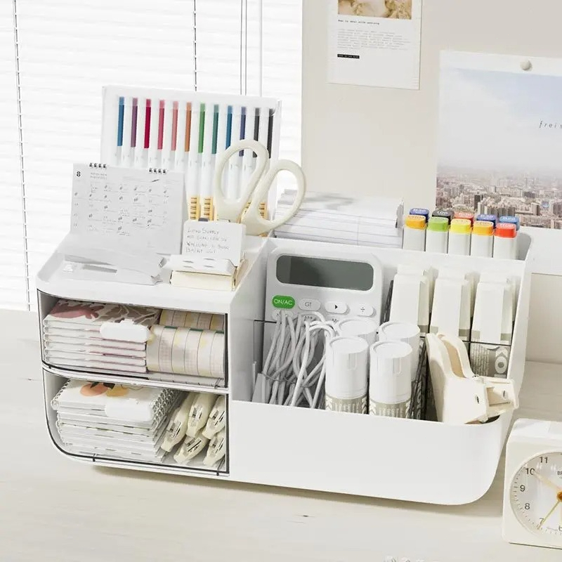 Organizer Meja Multifungsi Kap - Desk Setup Organizer ulasan dan harga