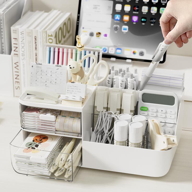 Organizer Meja Multifungsi Kap - Desk Setup Organizer ulasan dan harga