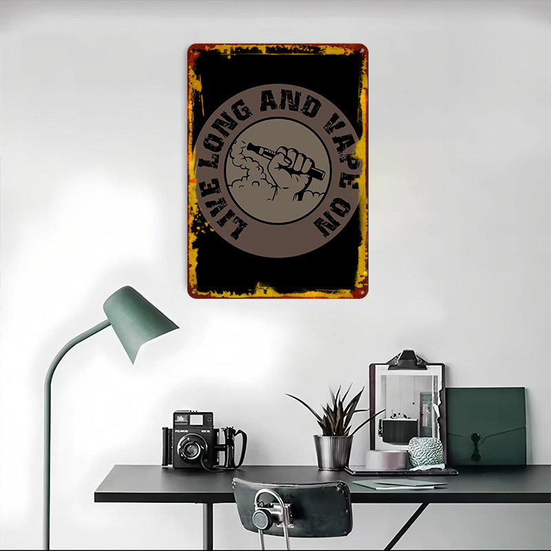Desain Vape untuk Poster Tinpl - Desk Room Setup ulasan dan harga