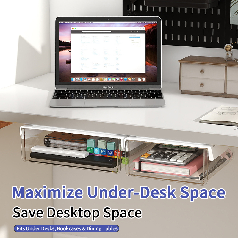 Sistem Laci Tersembunyi di Baw - Desk Setup For Studying ulasan dan harga