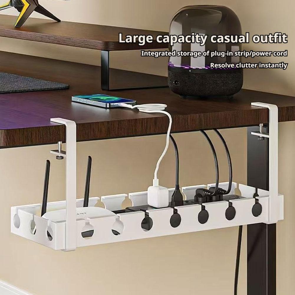 Rak Kabel Logam Multifungsi Ta - Desk Setup Organizer ulasan dan harga