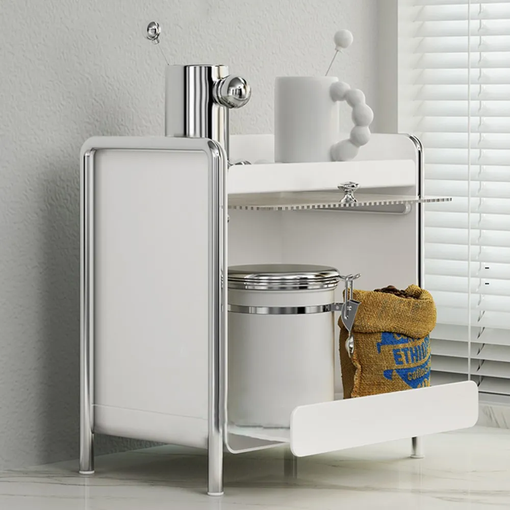 Lemari Penyimpanan Organizer D - Desk Setup Organizer ulasan dan harga