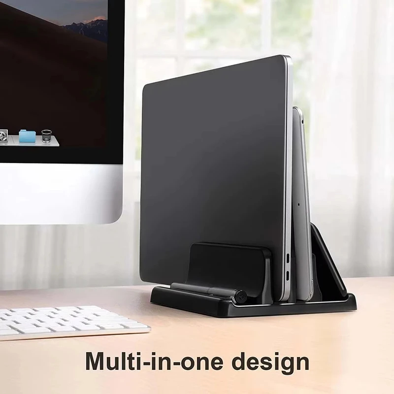 Dudukan Laptop Vertikal 4 in 1 - Vertical Laptop Stand ulasan dan harga