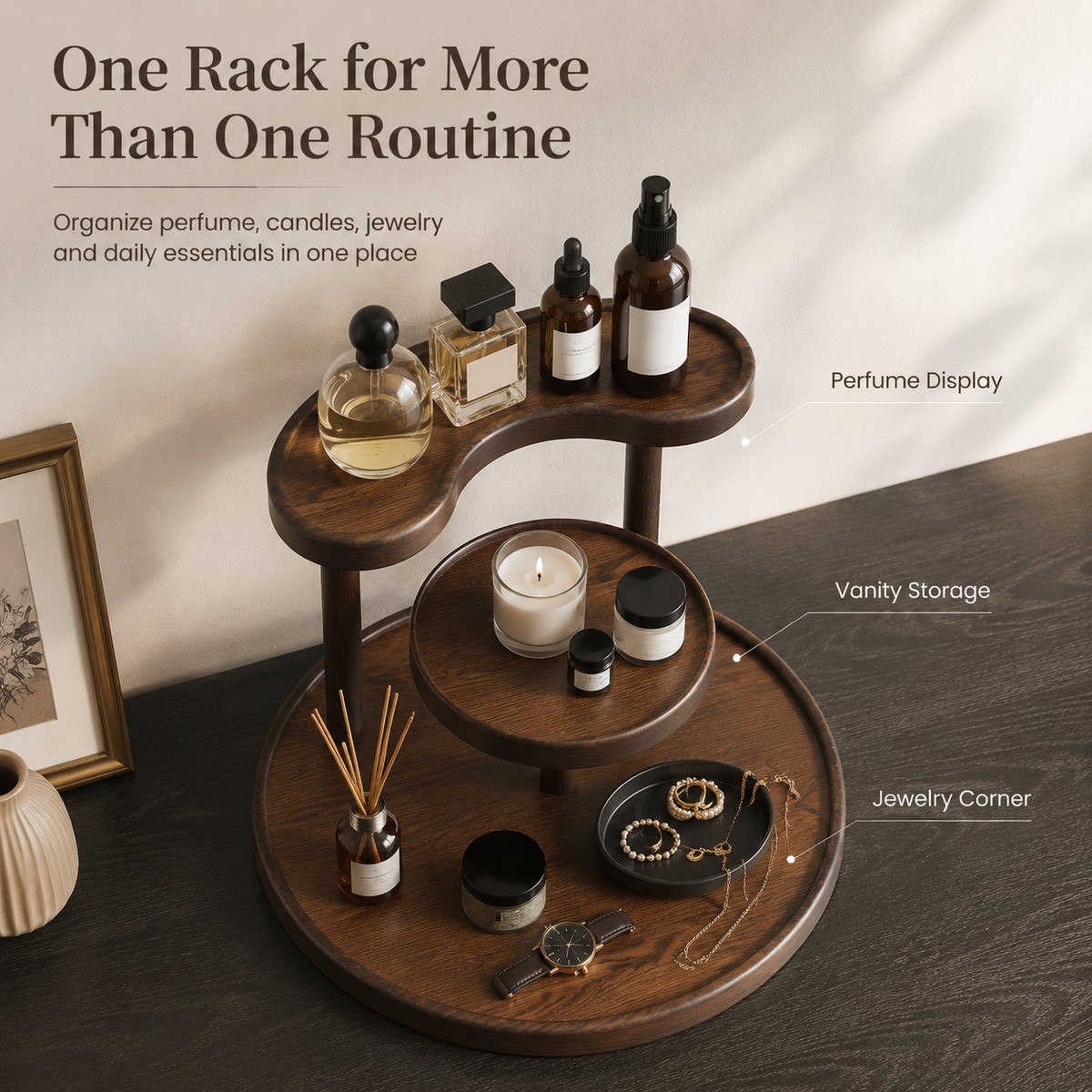 Kotak Penyimpanan Makeup Pilih - Desk Setup Essentials ulasan dan harga