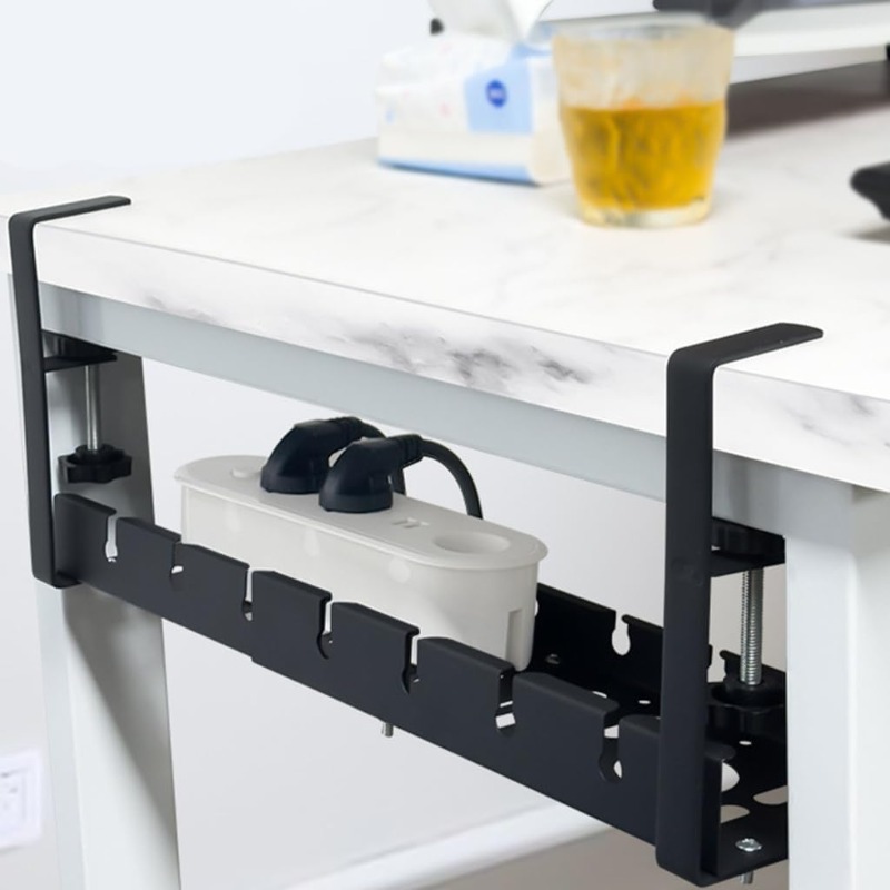 Rak Pengatur Kabel Retraktil T - Desk Setup Organizer ulasan dan harga
