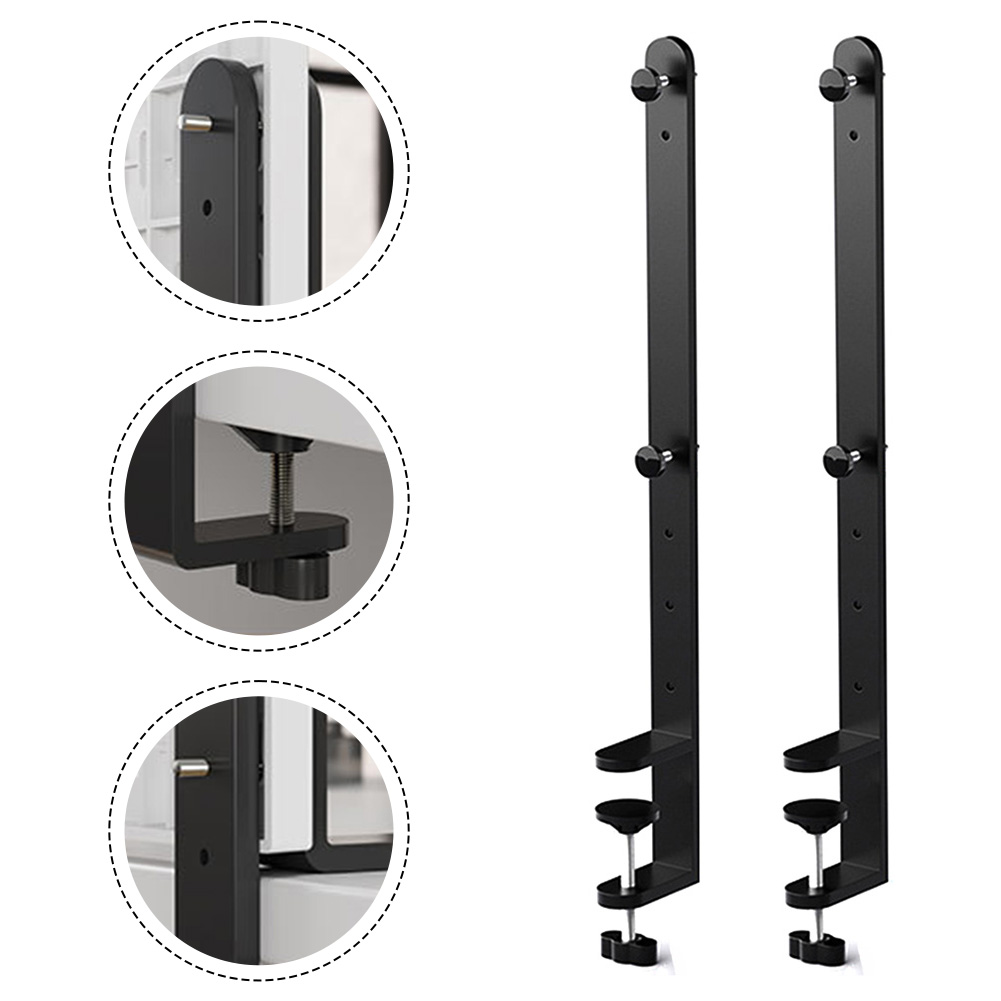 2 buah braket pemasangan papan - Desk Setup Pegboard ulasan dan harga