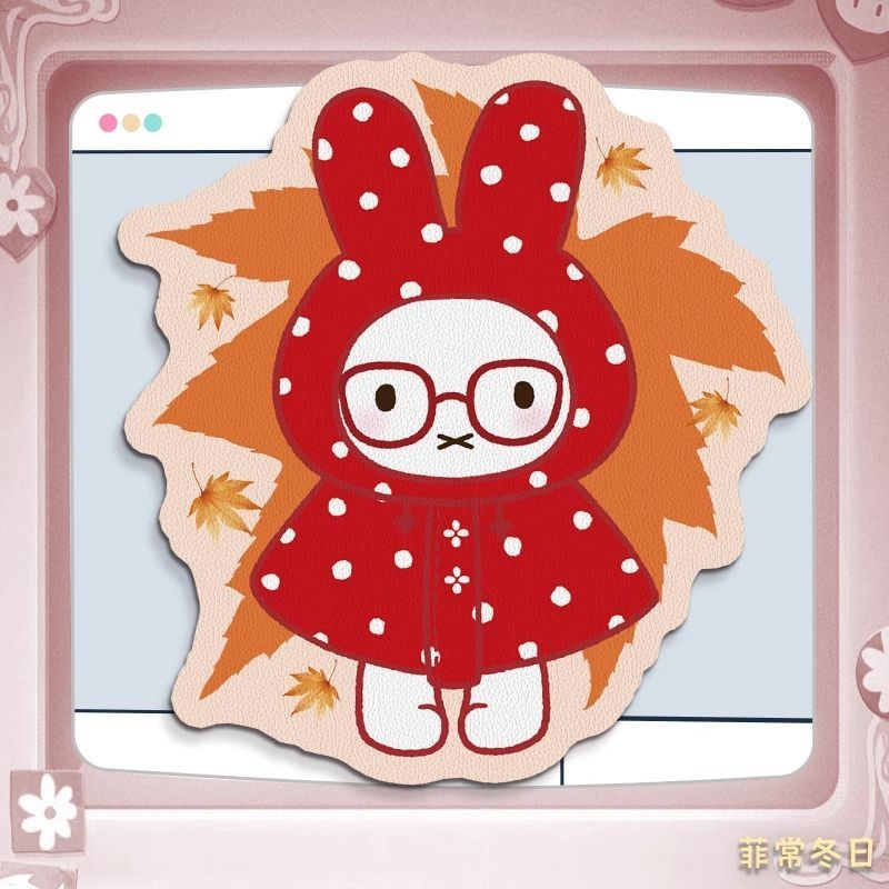 Alas Mouse Kulit Anime Miffy d - Desk Setup Laptop ulasan dan harga