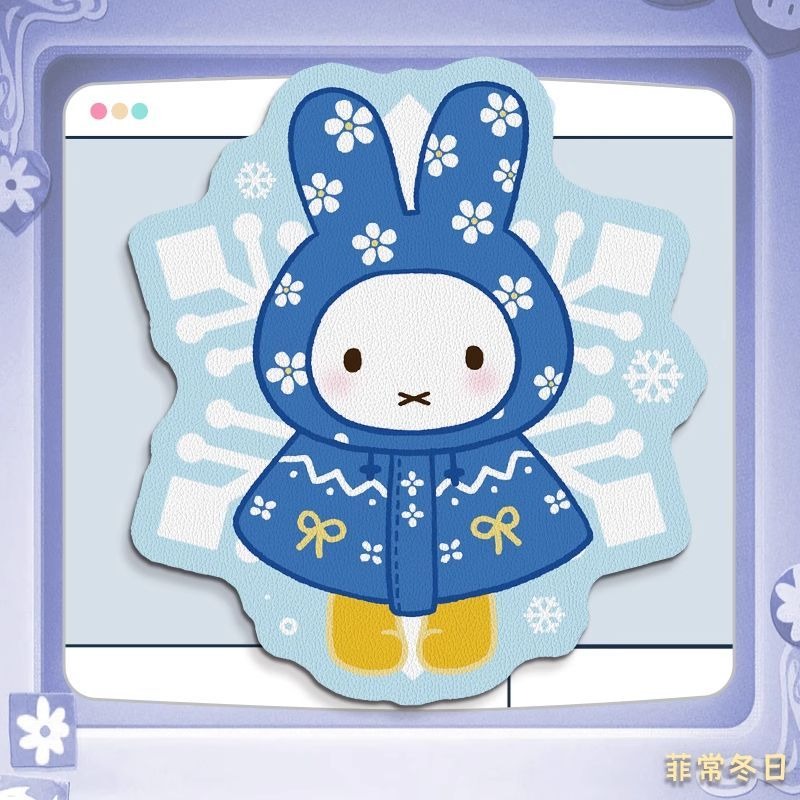 Alas Mouse Kulit Anime Miffy d - Desk Setup Laptop ulasan dan harga