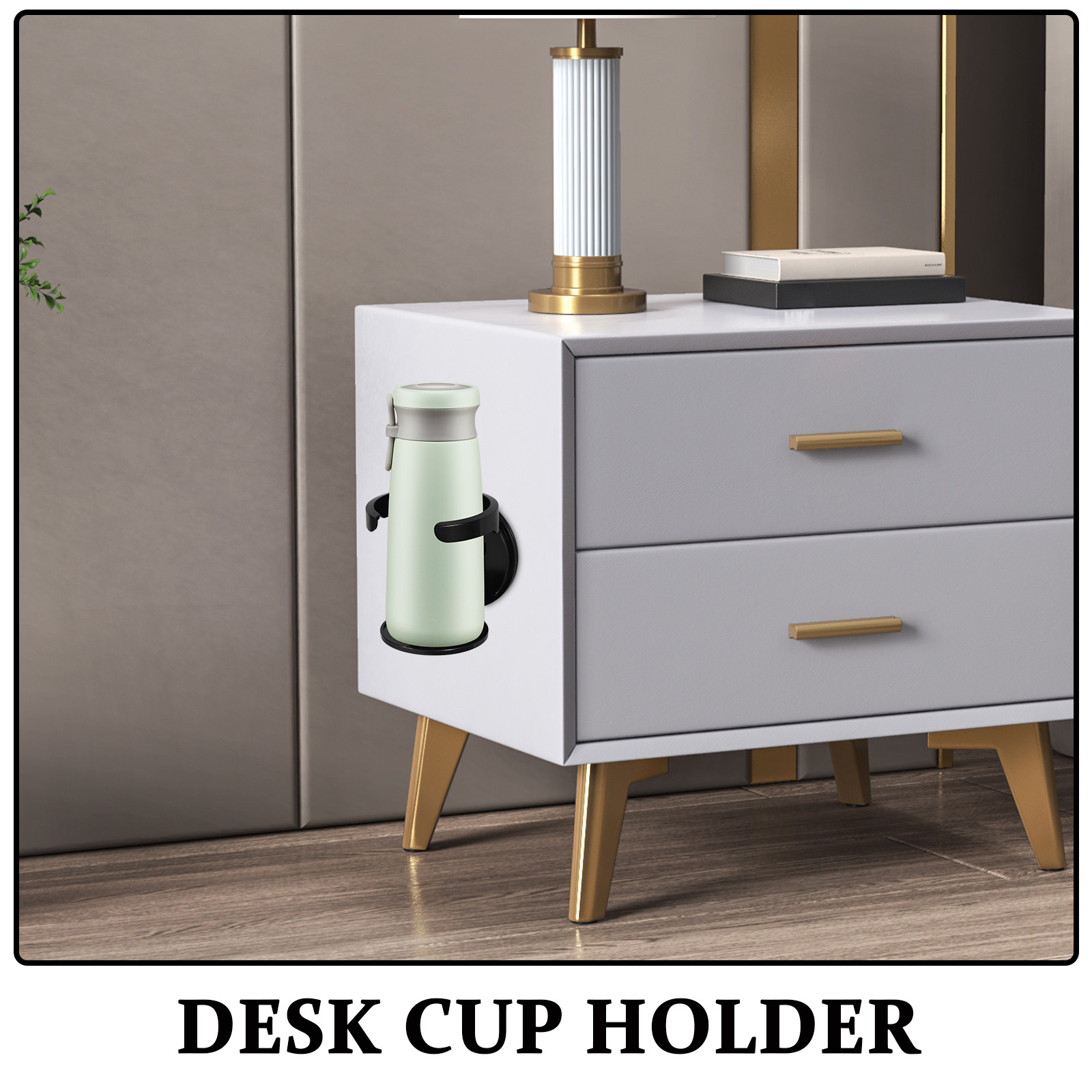 Tempat Gelas Meja yang Ringkas - Desk Setup Dorm ulasan dan harga