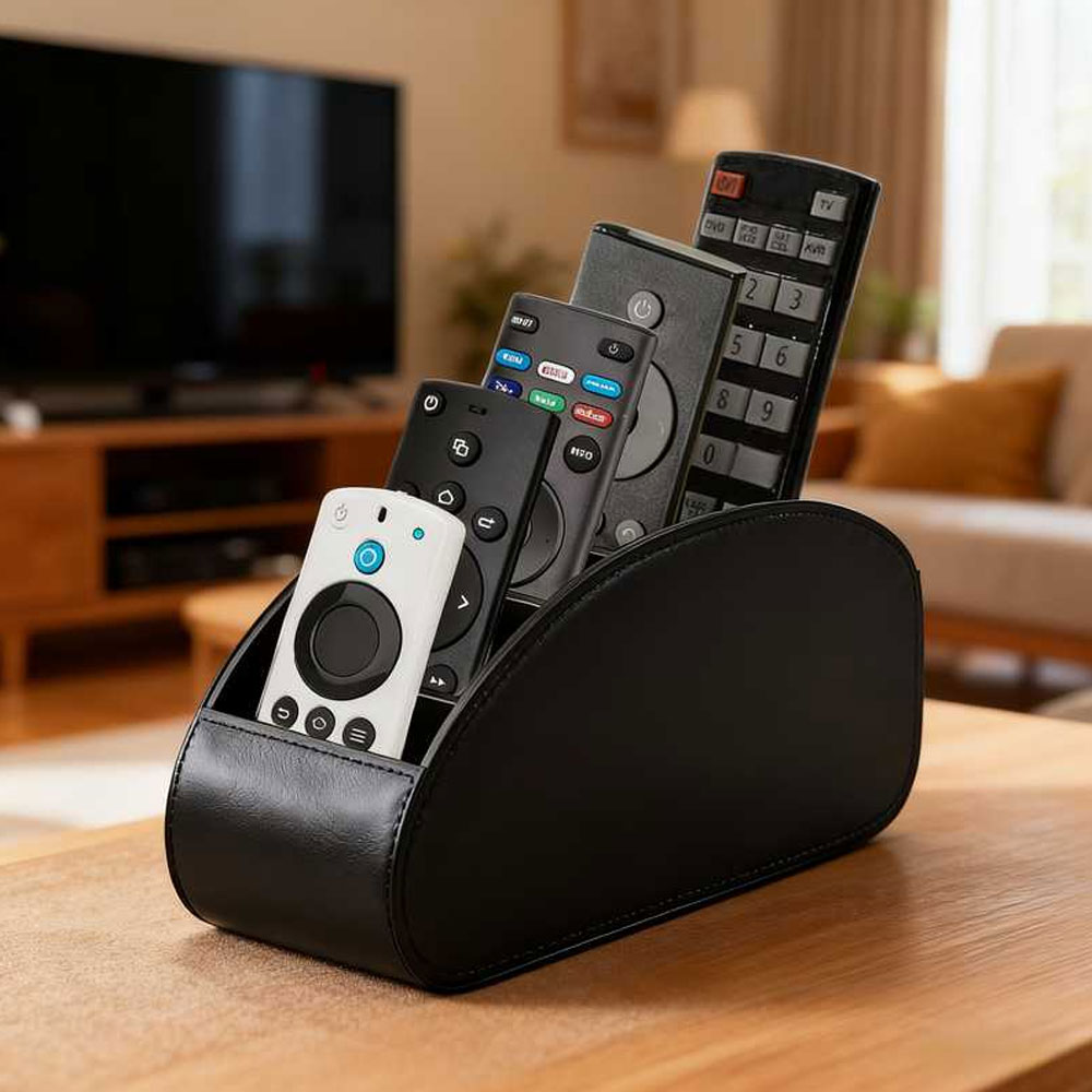 Kotak Penyimpanan Remote Contr - Desk Setup Organizer ulasan dan harga