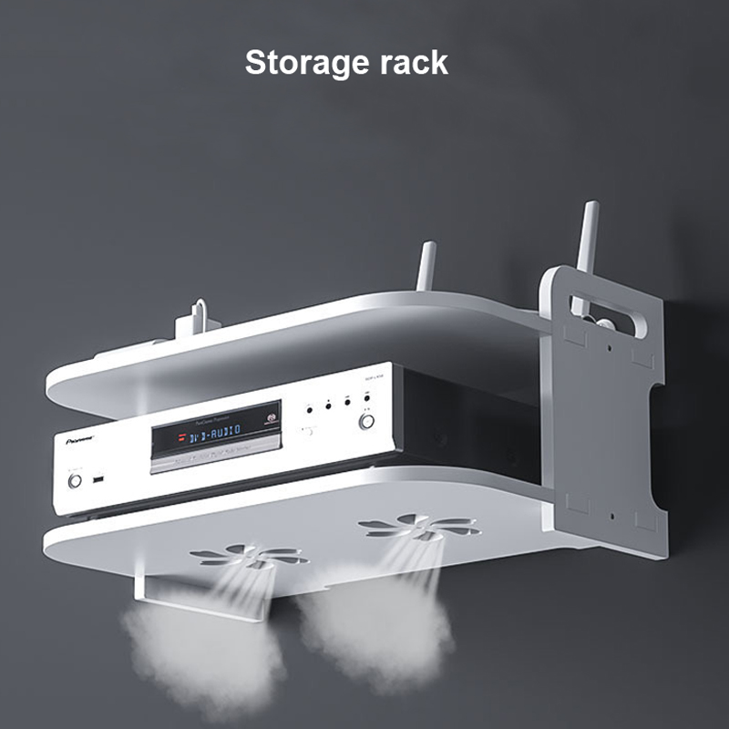 Rak Penyimpanan Kabel Router y - Desk Room Setup ulasan dan harga