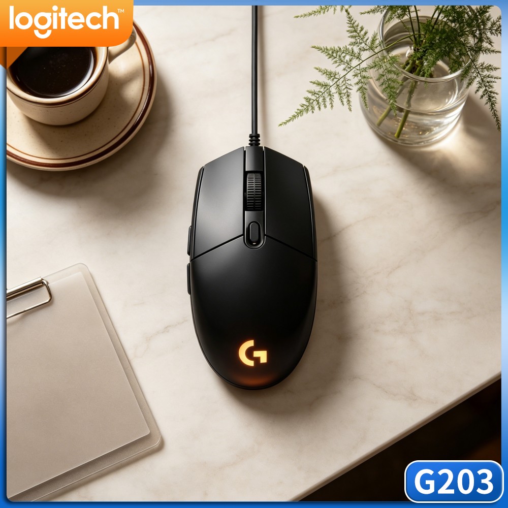 Logitech G203 Mouse Gaming Ber - Logitech Mouse G203 ulasan dan harga