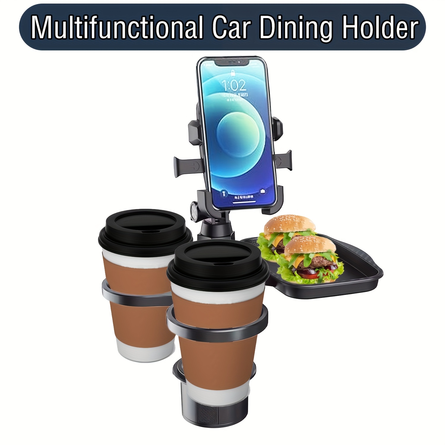 Baki Tempat Cangkir Mobil Baru - Desk Setup Essentials ulasan dan harga
