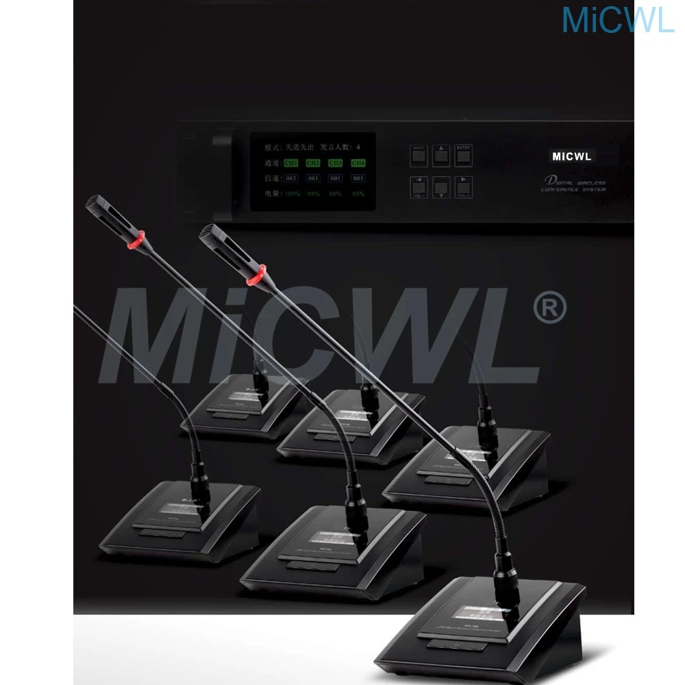 Sistem Mikrofon Gooseneck Nirk - Desk Room Setup ulasan dan harga