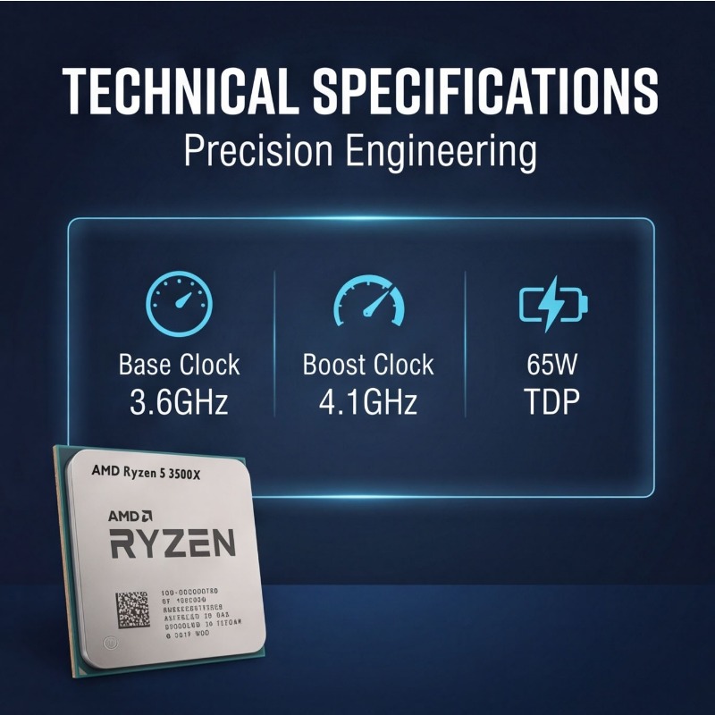 R5 3500X AMD Ryzen 5 3500X CPU - Amd Cpu Ryzen 5 ulasan dan harga