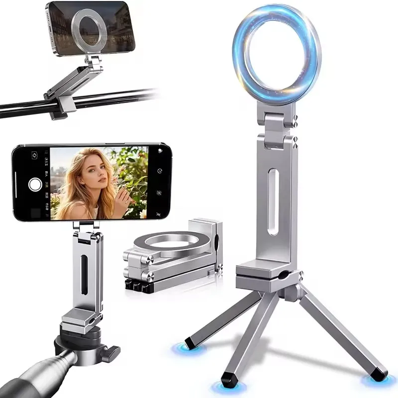 Penyangga Ponsel Selfie Magnet - Desk Setup Essentials ulasan dan harga