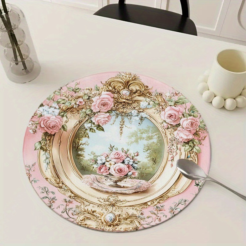 VIKAMA 4PC Alas Makan Gaya Ero - Desk Setup Desk ulasan dan harga
