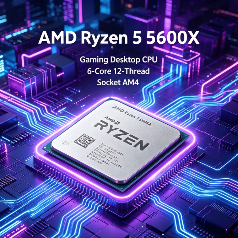 AMD R7... Ryzen 5 5600X CPU Ga - Amd Cpu Ryzen 5 ulasan dan harga