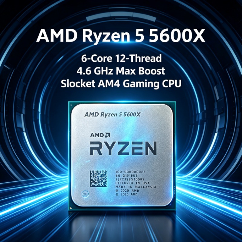 AMD R7... Ryzen 5 5600X CPU Ga - Amd Cpu Ryzen 5 ulasan dan harga