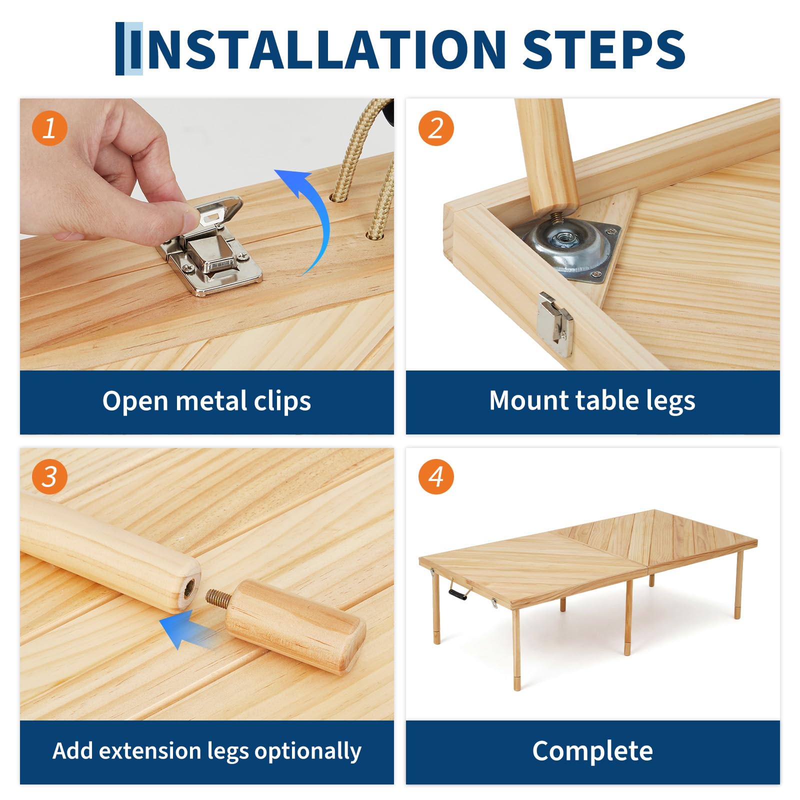 Meja Piknik Lipat Outdoor 60 X - Desk Setup Pegboard ulasan dan harga