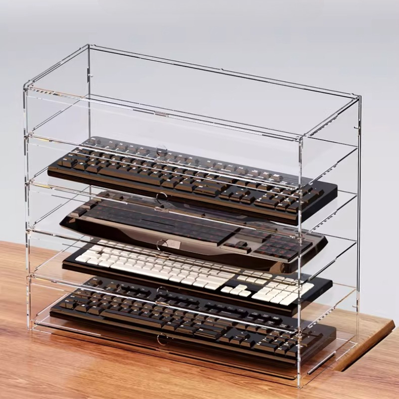 Kotak Penyimpanan Keyboard Akr - Desk Setup Pegboard ulasan dan harga
