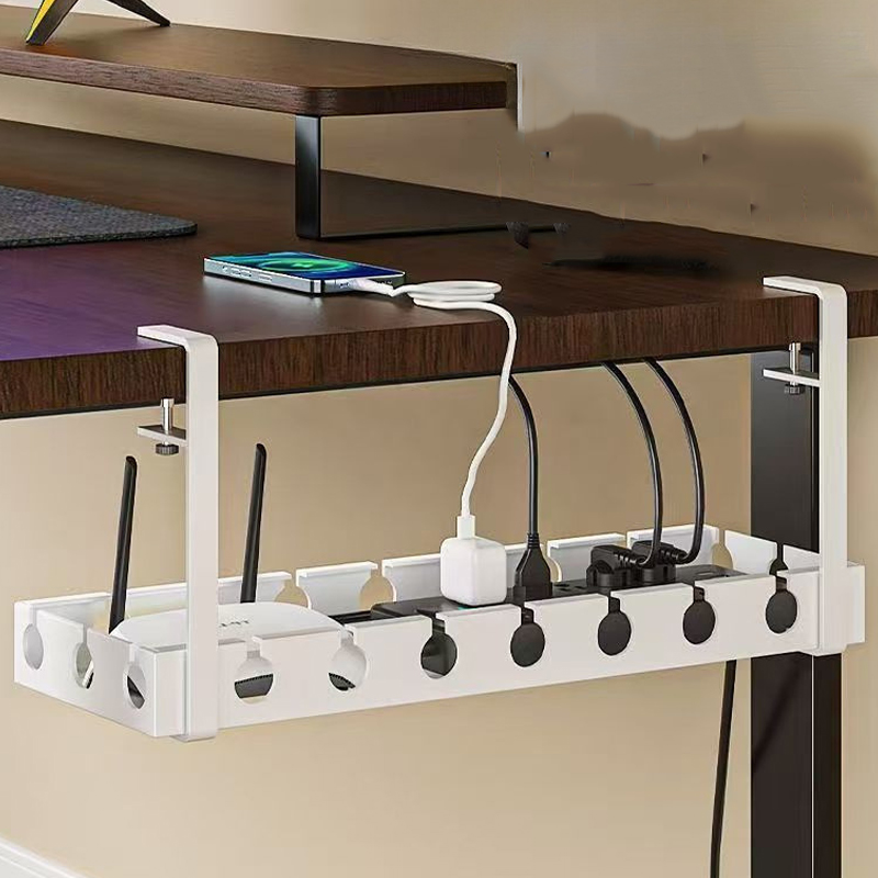 Pengatur Kabel Bawah Meja Rak  - Desk Setup Organizer ulasan dan harga