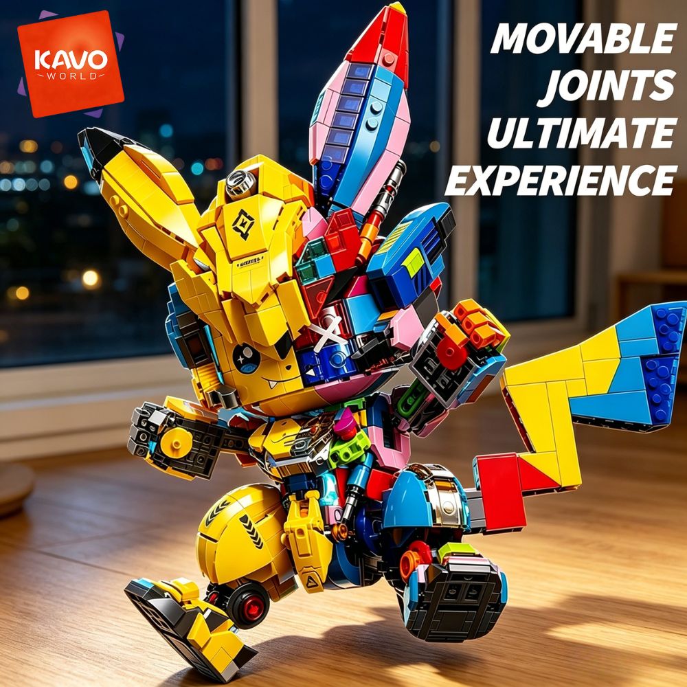 KAVOWORLD 1505PCS Kit Model Bl - Desk Setup Dorm ulasan dan harga