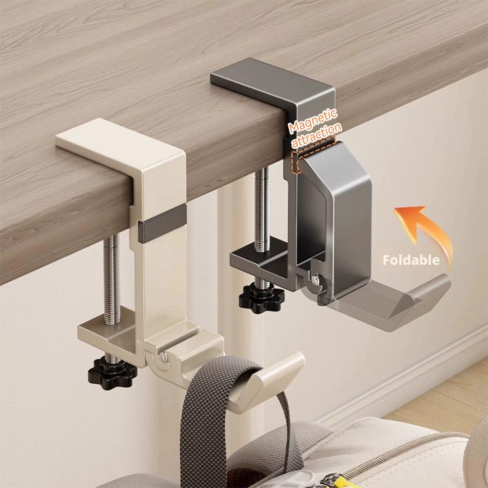 Kait Meja Lipat Tanpa Bor, Pen - Desk Setup Organizer ulasan dan harga
