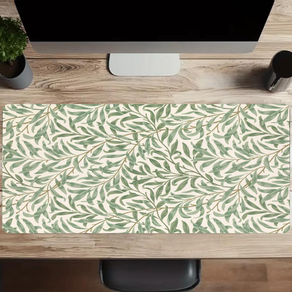 Daun Ranting Willow, Alas Mous - Desk Room Setup ulasan dan harga