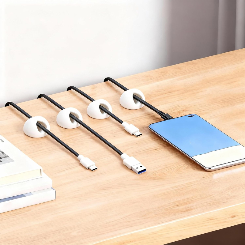 Set Pengatur Kabel 6/10/18, Pe - Desk Setup Organizer ulasan dan harga