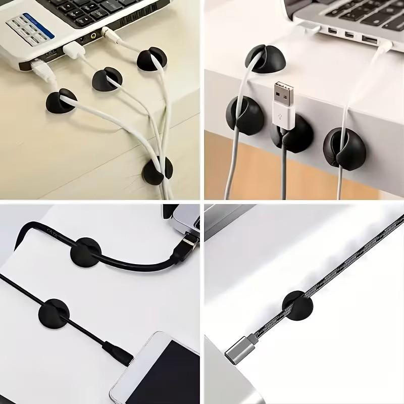 Set Pengatur Kabel 6/10/18, Pe - Desk Setup Organizer ulasan dan harga