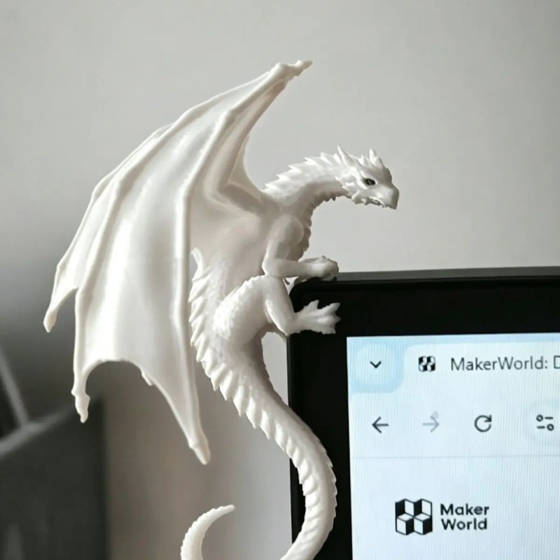 Figurine Naga Tidur Keren untu - Desk Setup Pegboard ulasan dan harga