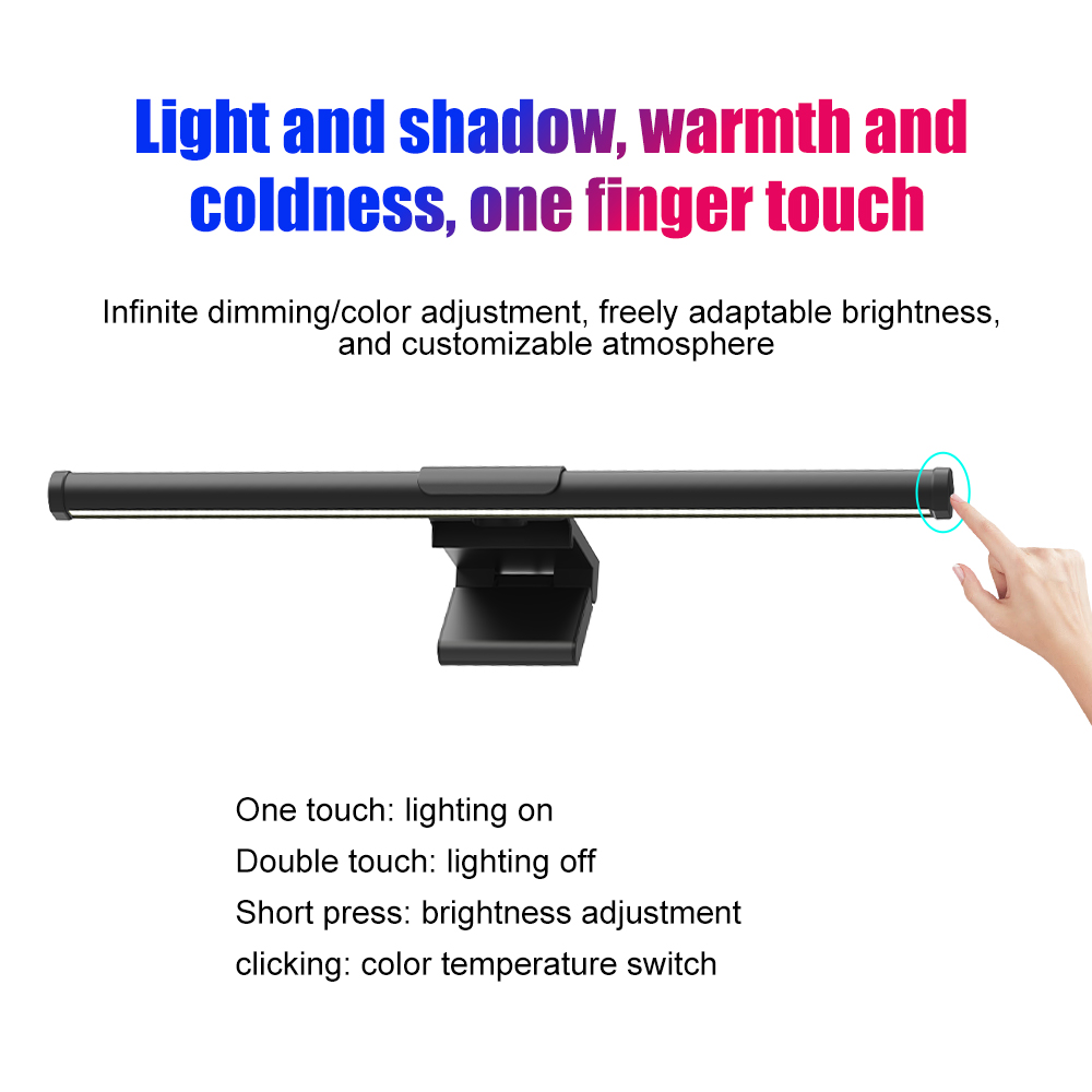 Monitor Light Bar Layar LED Pe - Desk Setup Pegboard ulasan dan harga