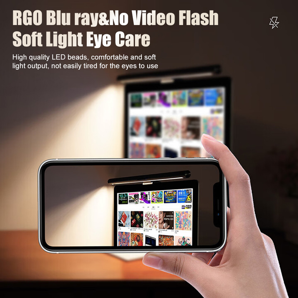 Monitor Light Bar Layar LED Pe - Desk Setup Pegboard ulasan dan harga