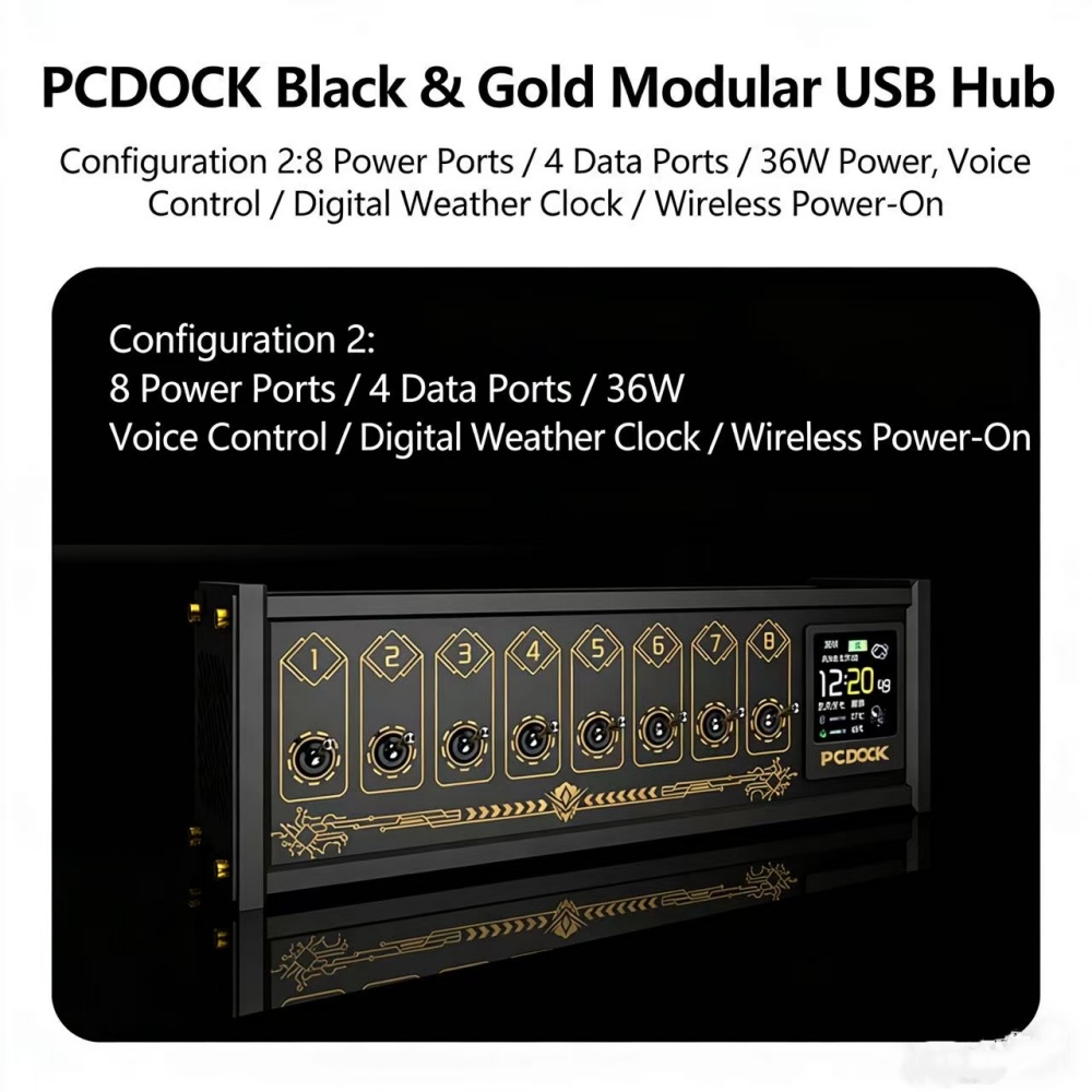 PCDOCK Blok Stopkontak USB Des - Desk Setup Laptop ulasan dan harga