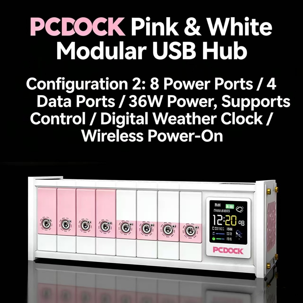 PCDOCK Blok Stopkontak USB Des - Desk Setup Laptop ulasan dan harga