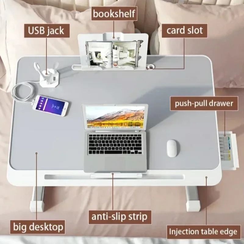 Meja Baki Tempat Tidur Laptop  - Desk Setup Laptop ulasan dan harga