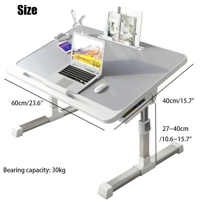 Meja Baki Tempat Tidur Laptop  - Desk Setup Laptop ulasan dan harga