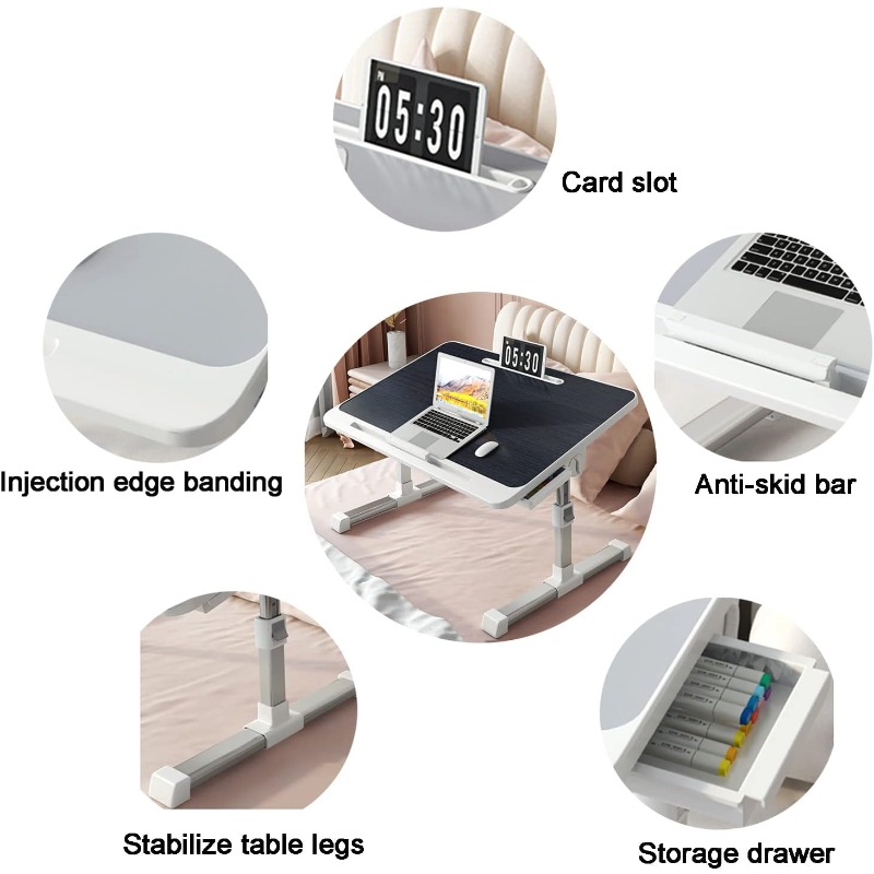 Meja Baki Tempat Tidur Laptop  - Desk Setup Laptop ulasan dan harga