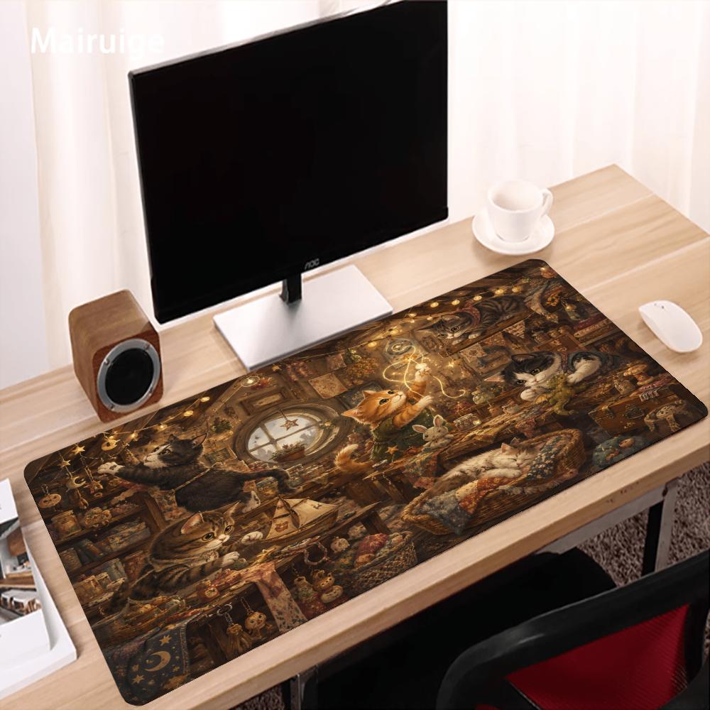Alas Mouse Kucing Anti-selip u - Desk Setup For Studying ulasan dan harga